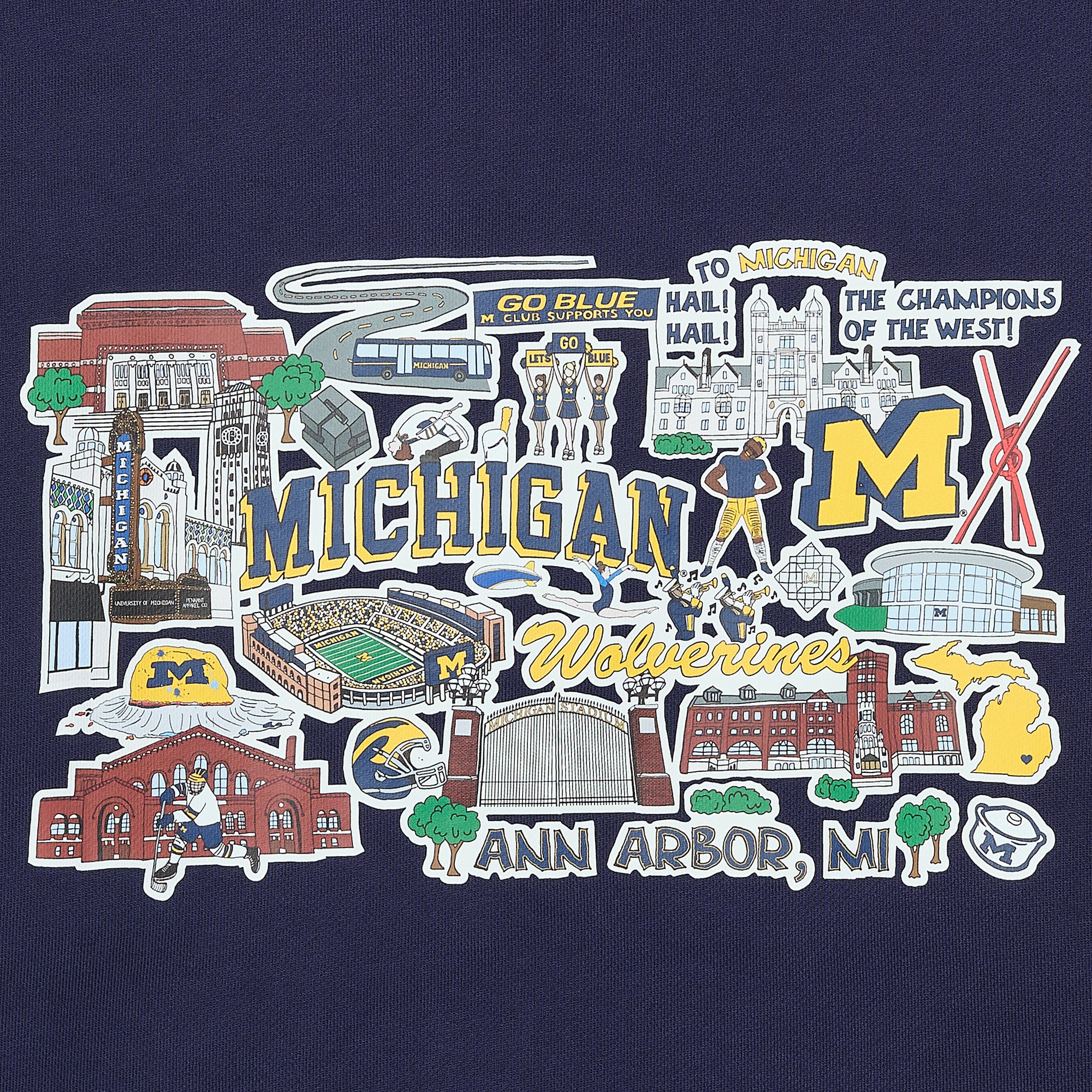 MICHIGAN HERITAGE HOODIE